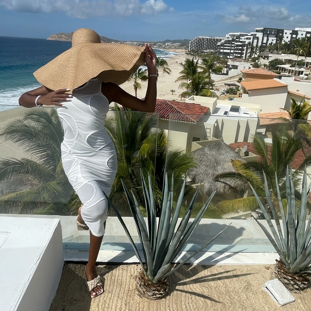 Patchwork Midi Dress - Picture 2 of 3